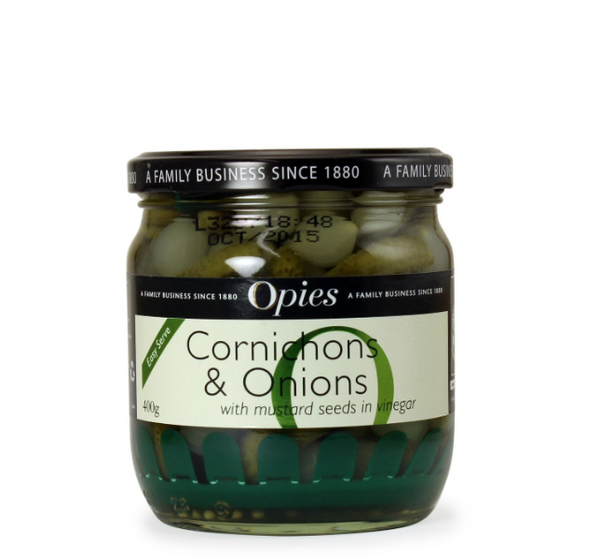 Cornichons and Onions