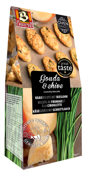 Gouda & Chive Biscuits