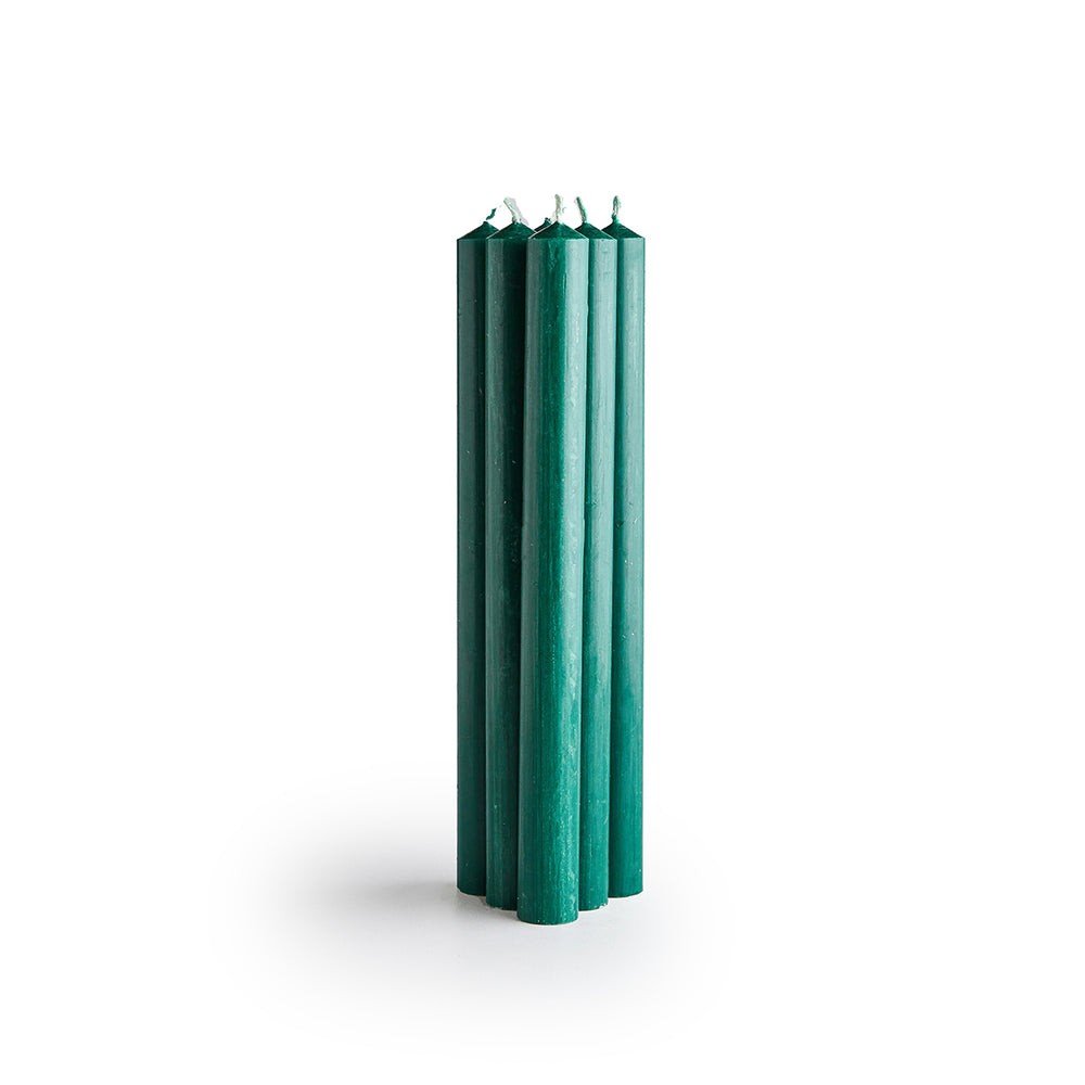 St. Eval Taper Candles - Woodland Green