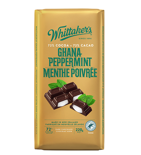 Whittaker's Ghana Peppermint 72%