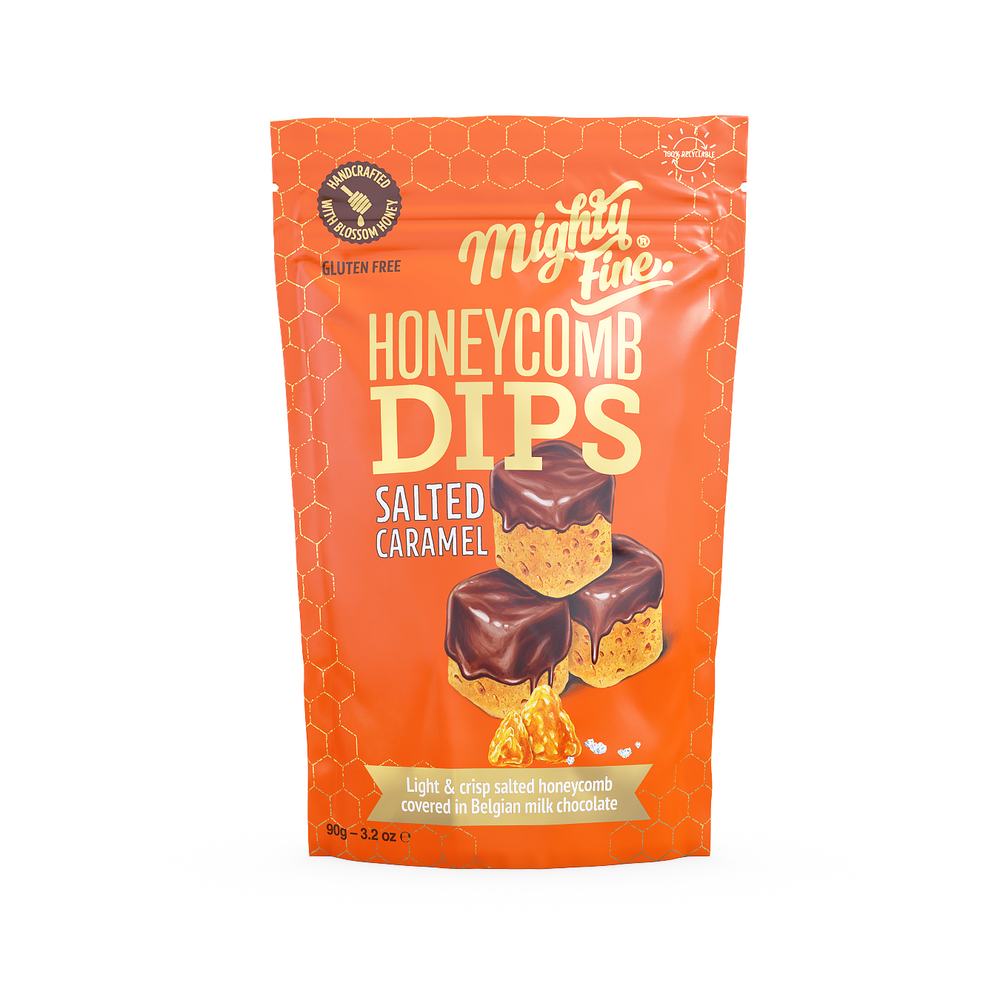 Salted Caramel Honeycomb Dips