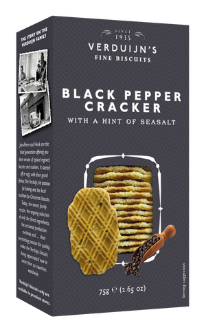 Wafers with Black Pepper