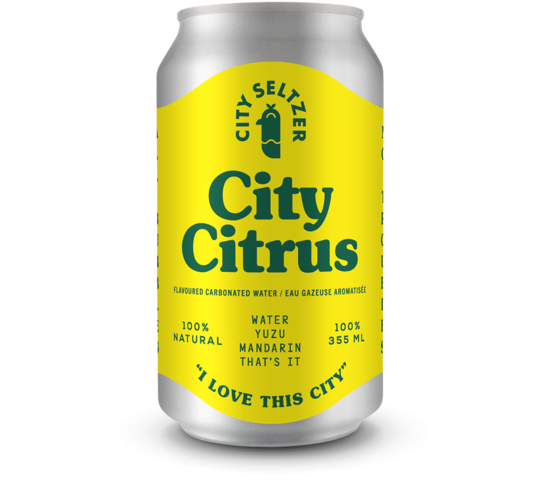 City Seltzer Citrus