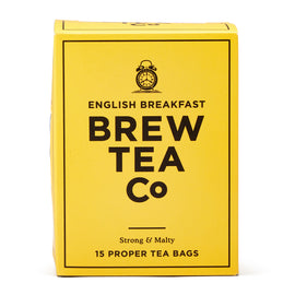 Brew Tea Co. English Breakfast Tea - 15 Proper Tea Bags