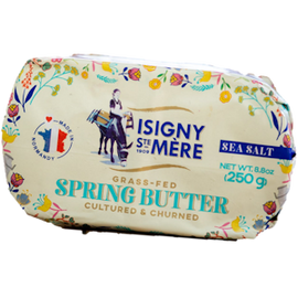 Isigny Grass-Fed Spring Butter w/ Sea Salt 250g