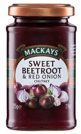 Mackays Sweet Beetroot & Red Onion Chutney