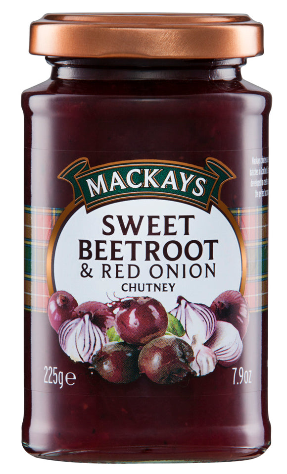 Mackays Sweet Beetroot & Red Onion Chutney