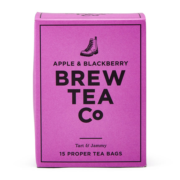 Brew Tea Co. Apple & Blackberry - 15 Proper Tea Bags