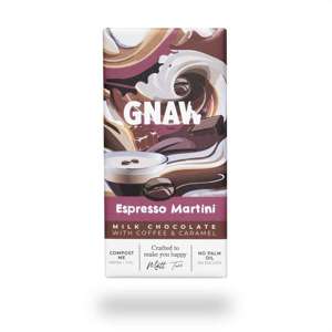 Gnaw Espresso Martini Milk Chocolate Bar
