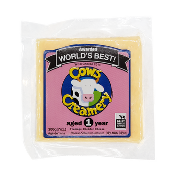COWs Creamery 1yr Cheddar 200g