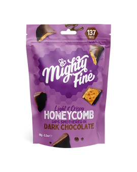 Mighty Fine Dark Chocolate Honeycomb Dips