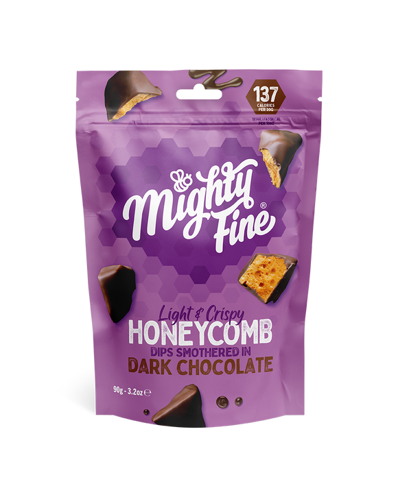 Mighty Fine Dark Chocolate Honeycomb Dips