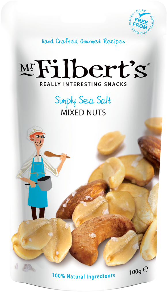 Mr. Filbert's Simply Sea Salt Mixed Nuts 100g