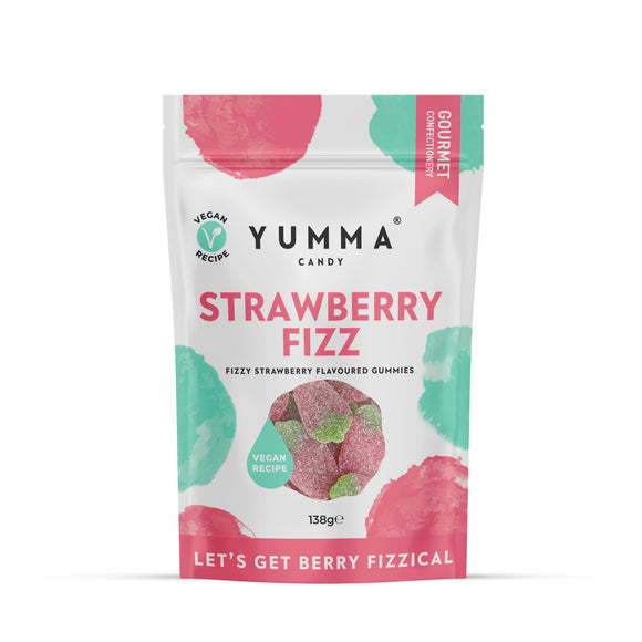 Yumma Strawberry Fizz Pouch 138g
