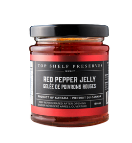 Top Shelf Preserves Red Pepper Jelly 190mL