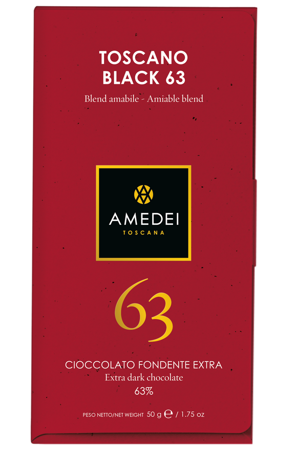 Amedei Toscano Black Extra Dark Chocolate 63%
