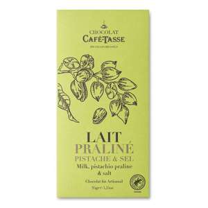 Cafe Tasse Milk Chocolate filled with Pistachio