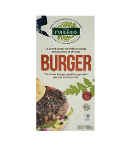 Beluga Lentil Burger