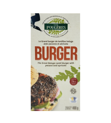 Beluga Lentil Burger