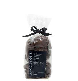 Jacobsons Caramel Dark Almond Dreams 300g