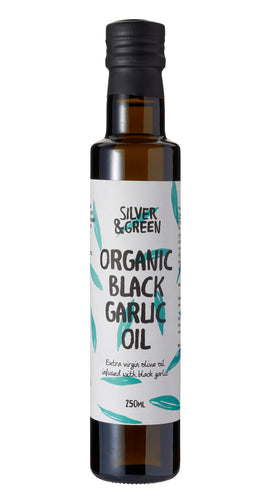 Silver & Green Organic Black Garlic Oil 250 ml