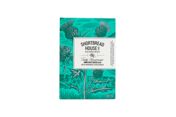 Stem Ginger Shortbread Fingers 170g