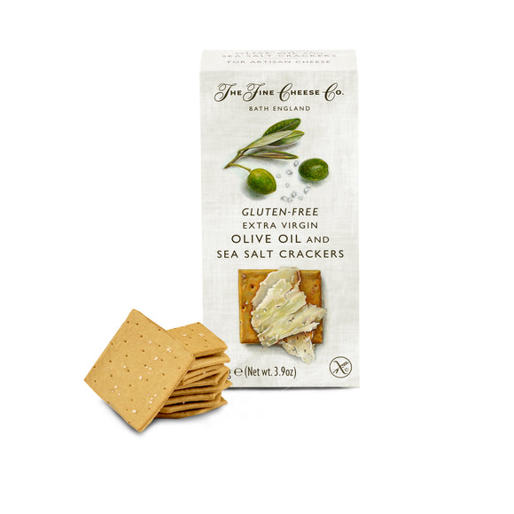 Fine Cheese Co. Gluten Free Extra Virgin Olive Oil And Sea Salt Crackers