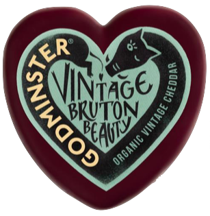 Godminster Organic Cheddar Heart 200g