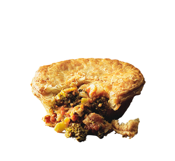 Sweet Potato Masala Pie