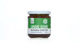 Umami Bomb Shiitake Chili Oil - Roasted Garlic 250mL