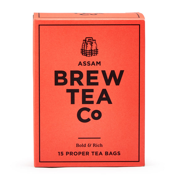 Brew Tea Co. Assam Tea - 15 Proper Tea Bags