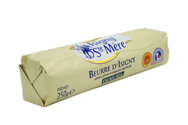 Isigny AOP Salted Butter en Rouleau 250g