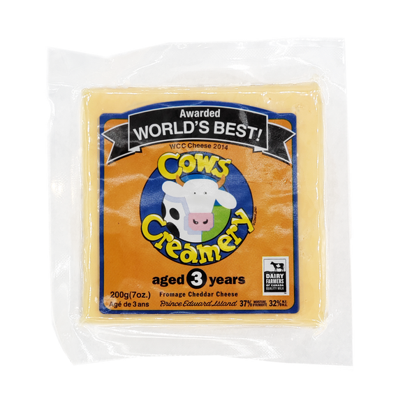 COWs Creamery 3yr Cheddar 200g