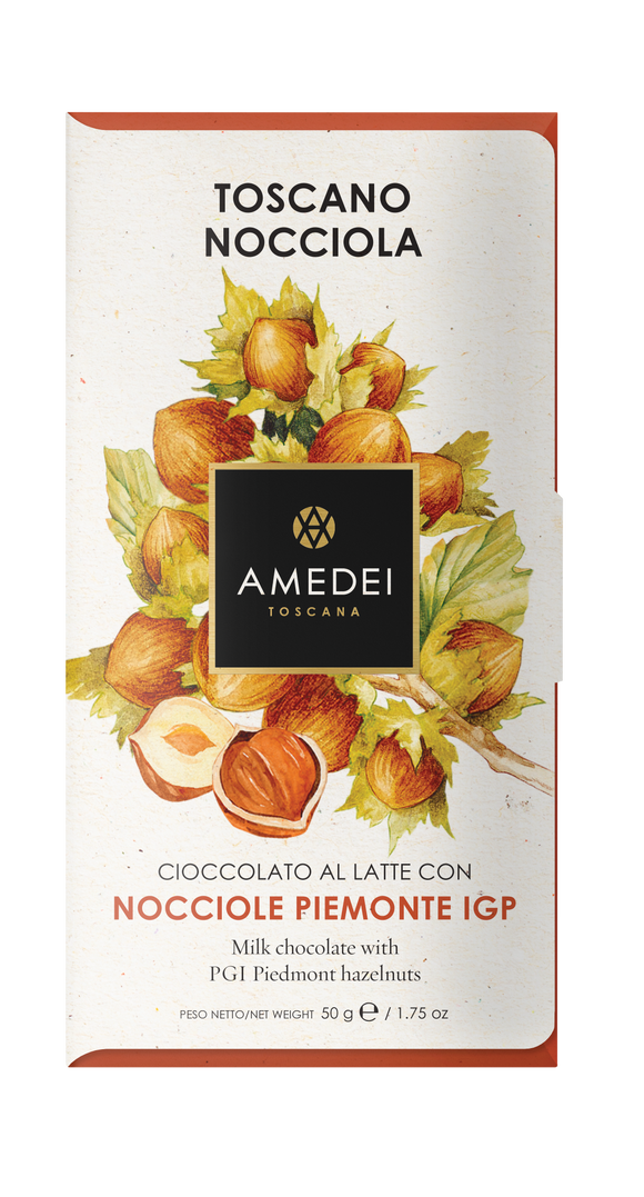 Amedei Milk Chocolate with Hazelnuts