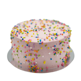 Strawberry Vanilly Cake 8" Medium