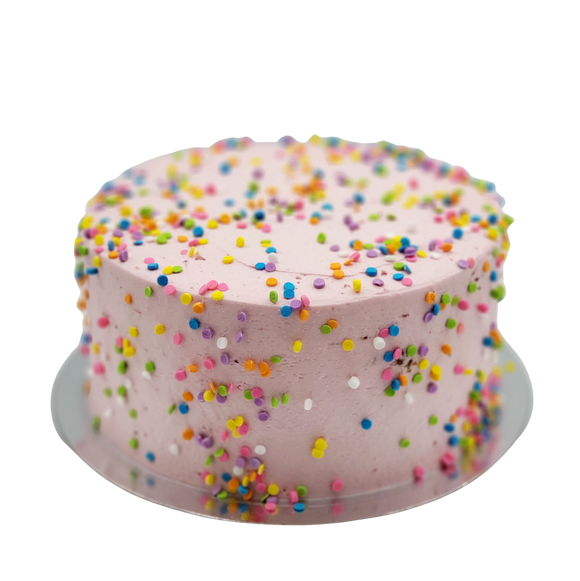 Strawberry Vanilly Cake 8" Medium