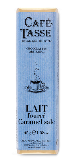 Cafe Tasse Milk Chocolate with Salted Caramel