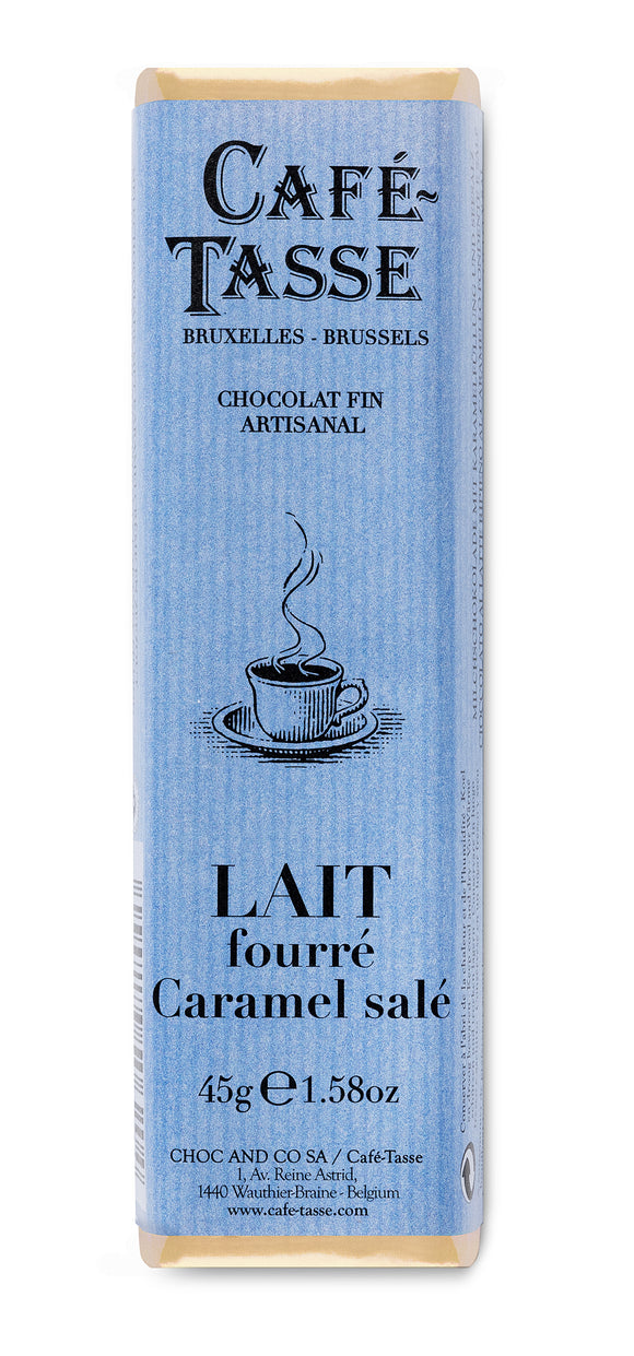 Cafe Tasse Milk Chocolate with Salted Caramel