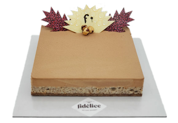 Fidelice Croque-Noisette Cake Large (10-12p)