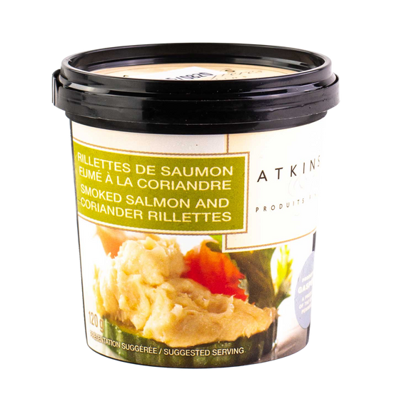 Atkins Rillettes de Saumon Fume a la Coriandre 120g