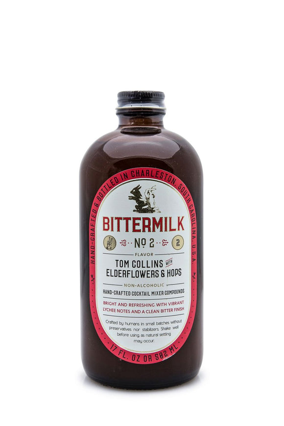 Bittermilk No.2 Tom Collins with Elderflowers & Hops 502mL