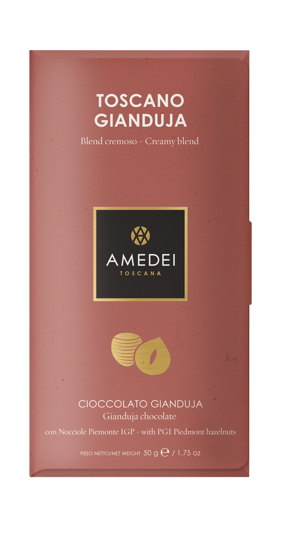 Amedei Toscano Nut Brown Chocolate Gianduja