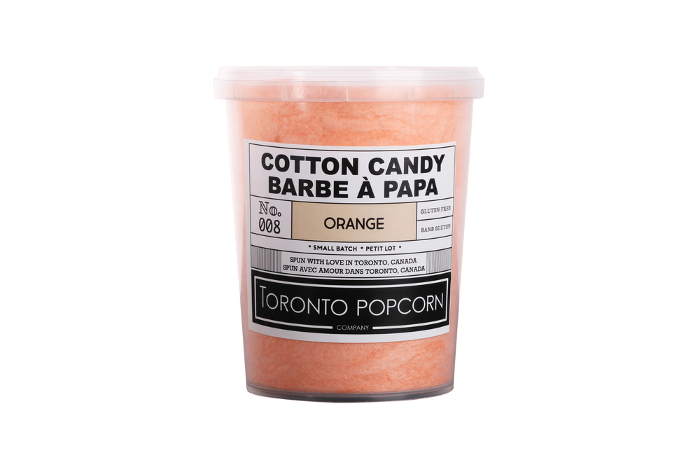 Orange Cotton Candy