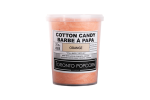 Orange Cotton Candy