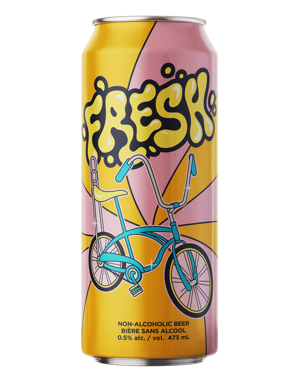 Bicycle Craft Brewery Fresh Non-Alc Beer 473mL
