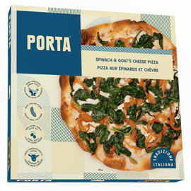 Spinach & Goats Cheese Pizza