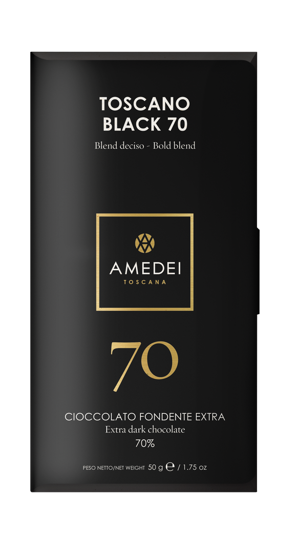 Amedei Toscano Black Extra Dark Chocolate 70%