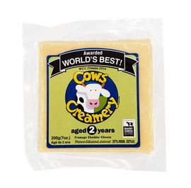 COWs Creamery 2yr Cheddar 200g