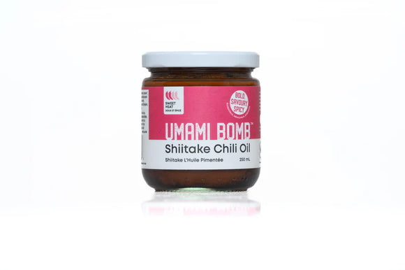 Umami Bomb Shiitake Chili Oil - Sweet Chili 250mL