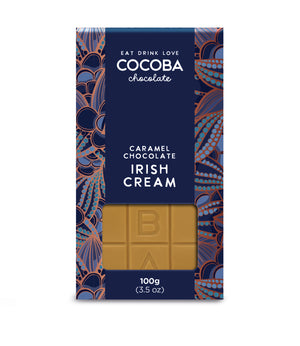 Boozy Irish Cream Chocolate Bar